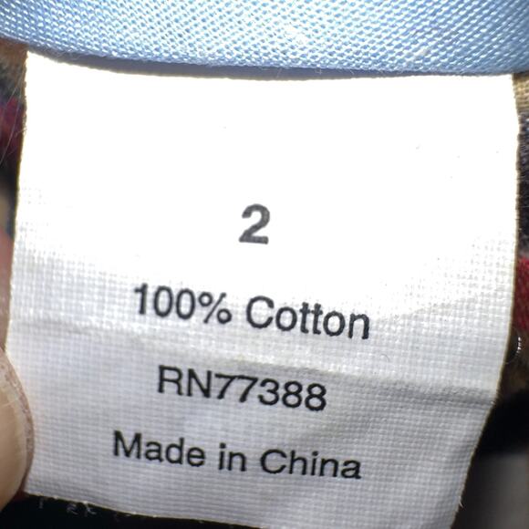 J. Crew Shorts Women's Size 2 Madras Plaid City Fit Shorts Preppy Minimalism - Picture 8 of 9